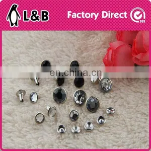 2016 Metal Rivet With Decorative Crystal thumbnail-1