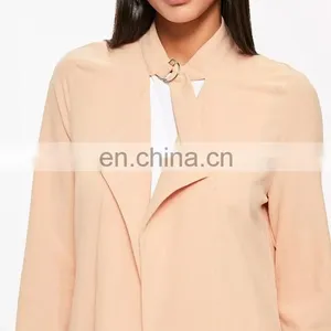 European Style Camel Coat New Model Women Coat for Ladies thumbnail-3