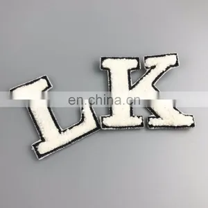 no Minimum Cheap Numbers Letters Custom Chenille Patches thumbnail-6