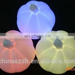 Plastic LED Glowing Flashing Pumpkin Lights for Halloween thumbnail-3