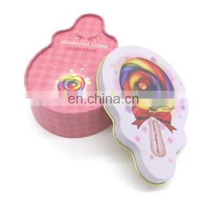 Custom Candy Shape Small Sweet Metal Tinplate Case thumbnail-6