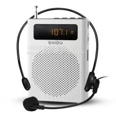 New Arrival S268 Waistband Portable Voice Amplifier With FM Radio and LED Display thumbnail-1