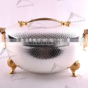 2020 High Quality Insulated Food Warmers Durable Metal Customized Chafing Dish Food Warmer 3.5L Insulation Bucket for Homeues thumbnail-1