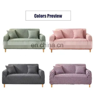 Best Selling Spandex Sofa Cover Lattice Jacquard Furniture Cover Non-slip Sofa Cover thumbnail-6