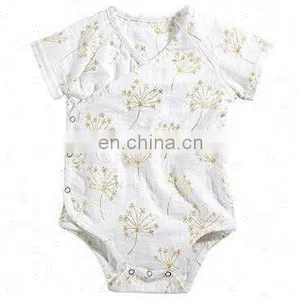 Newborn Baby Clothes Summer Style Kids Clothes Fashion Baby Romper Clothes 100% Cotton thumbnail-1