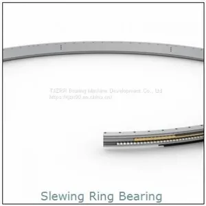 Trailer Single Row Cross Roller Slewing Bearing Slewing Ring thumbnail-1