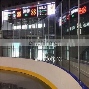 Street Hockey Wall Portable Court Barrier Hockey Dasher Board Kick Plate thumbnail-2