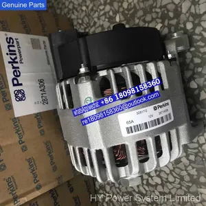 424-6821genuine 24V 55A 9 GROOVE Perkins ALTERNATOR FITS CATERPILLAR ENGINES 8600594 8600684 4246821 Original Parts thumbnail-3
