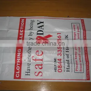 2016 New Design PE Plastic Charity Bags Made in China thumbnail-5