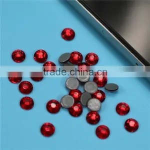 Wholesale New Style Light Siam Hot Fix Rhinestone Transfer Dress for Women thumbnail-4