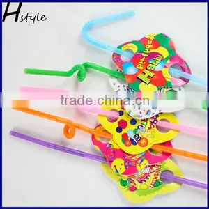 Hard Plastic Crazy Drinking Straws SC001 thumbnail-1