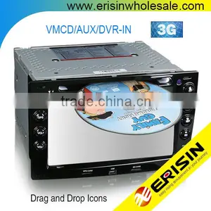 Erisin ES7691M 7 Inch Touch Screen Car DVD Player for Renault Megane thumbnail-1