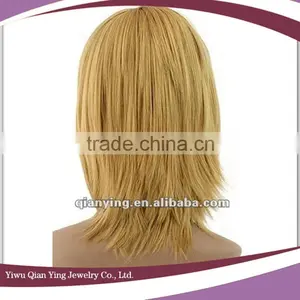 Short Blond Synthetic Cosplay Boys /male Wigs thumbnail-3