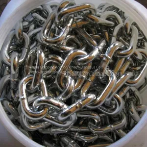 Stud Link Marine Anchor Chains With LR Certificate thumbnail-1