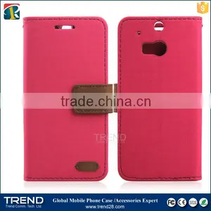 for HTC M8 China Supplier Wallet Leather Flip Cover Case thumbnail-3