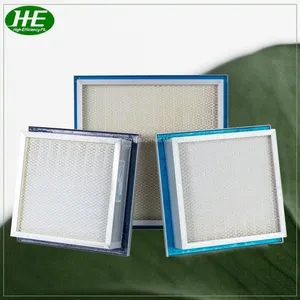 Mini Pleated Gel Seal Clean Room HEPA Air Filter thumbnail-5