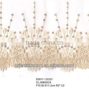 Embroidery Designs Flower Lace Trimming for Women thumbnail-1