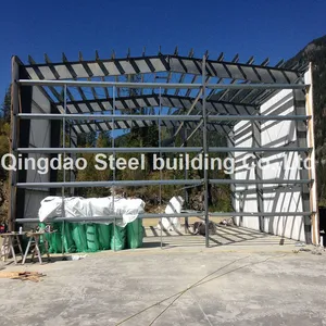 Wide Span Prefabricated Steel Structure Industrial Construction Metal Building Warehouse for Factory Warehouse Rent thumbnail-5