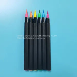 Factory Price Customized OEM Design High-quality 12+1color Soft Brush Water Color Pen for Students' Art Calligraphy thumbnail-5