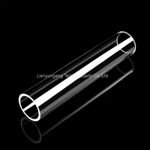 Heating Quartz Glass Tube Clear Quartz Tube for Furnace thumbnail-5