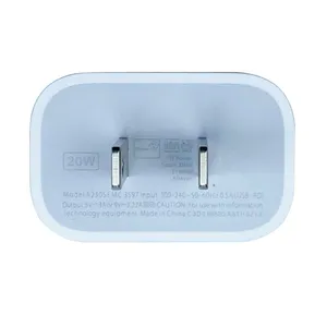 Adapter Fast Charging PD Charger 20W US Plug For IPhone IPAD Charger Fast Charging Usb Ports Cell Phone Parts thumbnail-4