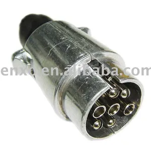 7 Pins Aluminum Trailer Plugs thumbnail-1
