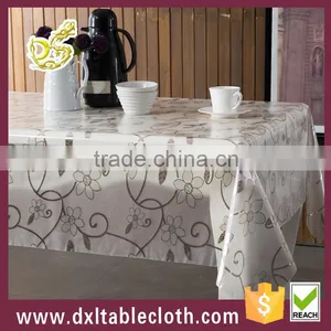 #DP6008 Hand Embroidery Designs Cheap Thick Wedding Tablecover thumbnail-1
