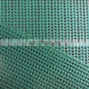 9*9 PVC Coated Fabric Mesh Tarps Black Sunblock Mesh Tarp for Fence Backyards Construction thumbnail-1