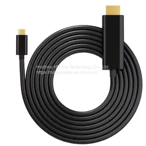 24k Gold-plated LOGO Design Type C to HDMI 4K for Mobile Phone and Laptop Type C HD1064 thumbnail-1