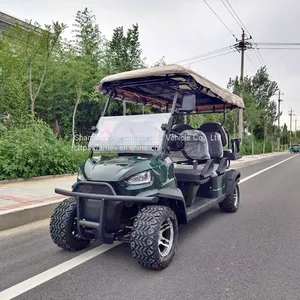 6 Seats Cheap Electric Golf Cart for Sale With CE Certificate , 6 Seater Electric Golf Cart thumbnail-2