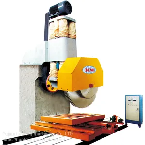 Hualong Machinery Hydraulic Lifting Multi Blade Solid Pillar Granite Quarry Cutting Machine Stone Block Cutter in Turkey thumbnail-1