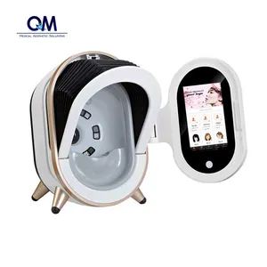 Qm Portable WiFi Smart Mirror Scanner 3D Training Ai Face Skin Diagnostics Analyzer Facial Tester Scanner Magic Face Mirror Skin Analysis Machine Skin Analyzer thumbnail-1