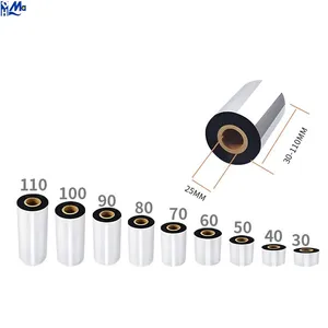Wholesale Brand Thermal Transfer Ribbon Chinese Manufacturer Printer Ribbons 110mm*300m thumbnail-1
