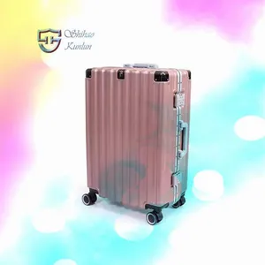 ​ Wholesale Waterproof Travel Luggage ABS Material Suitcase Wide Trolley Luggage Box Set for Outdoor A thumbnail-2