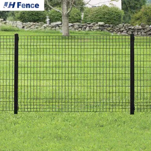 Welded Wire Mesh Fence Panel 3D Outdoor Panel Garden Fence thumbnail-5
