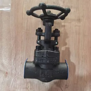 API Factory Hot Sale High Pressure High-Temperature Class150 Forged Steel A105 Flange 1500LB Globe Valve thumbnail-4