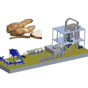 Cassava Starch Yam Starch Processing Machine Production Line thumbnail-3