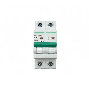 Small DC Circuit Breaker FK6-63DC 500VDC 2P Miniature Low Voltage Circuit Breaker thumbnail-2