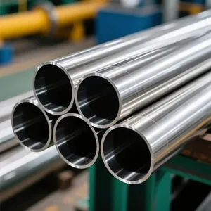 ASME ASTM A270 TP304L Tp316L Stainless Steel Polished Sanitary Bright Tube Pipe thumbnail-1