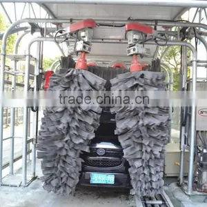 12Brushes Tunnel, Brush Car Wash, Tunnel Car Wash Equipment GT-R800 49000USD 12Brushes Wheel Wash Chassis Washing Polish thumbnail-6