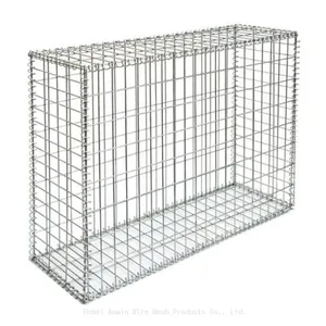 100x80x30cm Galvanized and Pvc Coated Heavy Duty Welded Gabion Stone Fence for Garden Landscape Wall Retaining thumbnail-1