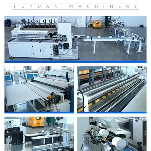 New Design Professional Toilet Tissue Paper Roll Machines Toilet Tissue Making Machine in China Price thumbnail-4