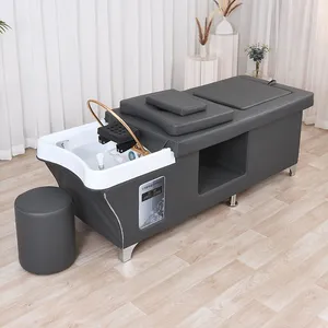Adjustable Height Shampoo Bowl Bed With 3D Water Therapy and IPX4 Waterproof Control thumbnail-2