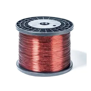 Enameled Winding Wire Copper Submerged in Copper Temperature Class 180H 200C 2UEW 3.35mm Magnet Copper Rewinding Wire thumbnail-1