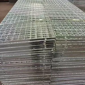 Galvanized Steel Bar Grating Drain Trench Cover for Durable Walkway & Grid Solutions thumbnail-1