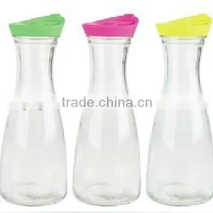 1000ml Glass Milk Bottle With Plastic Cap, 1lt Milk Bottle thumbnail-1