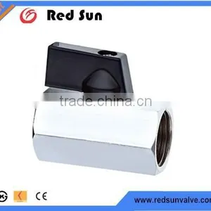 HR2111 Brass Mini Ball Valve With Short Handle thumbnail-1
