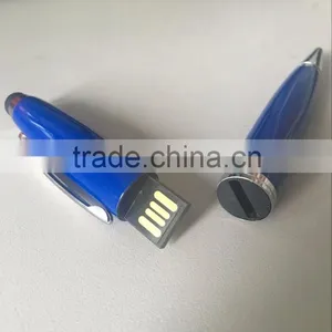 OEM Pendrive 2GB / 4GB / 8GB Metal Silver/blue 3 in 1 USB Pen Drive thumbnail-2