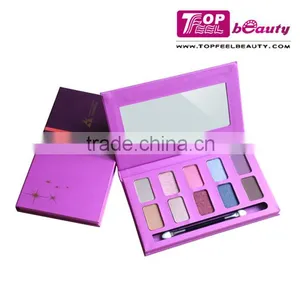 Best Sales 10 Colors Eyeshadow Palette Makeup Chinese Cosmetics Products thumbnail-1