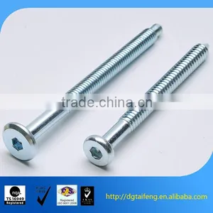 Flat Head Decorative Bolt With Nickel Plated thumbnail-1